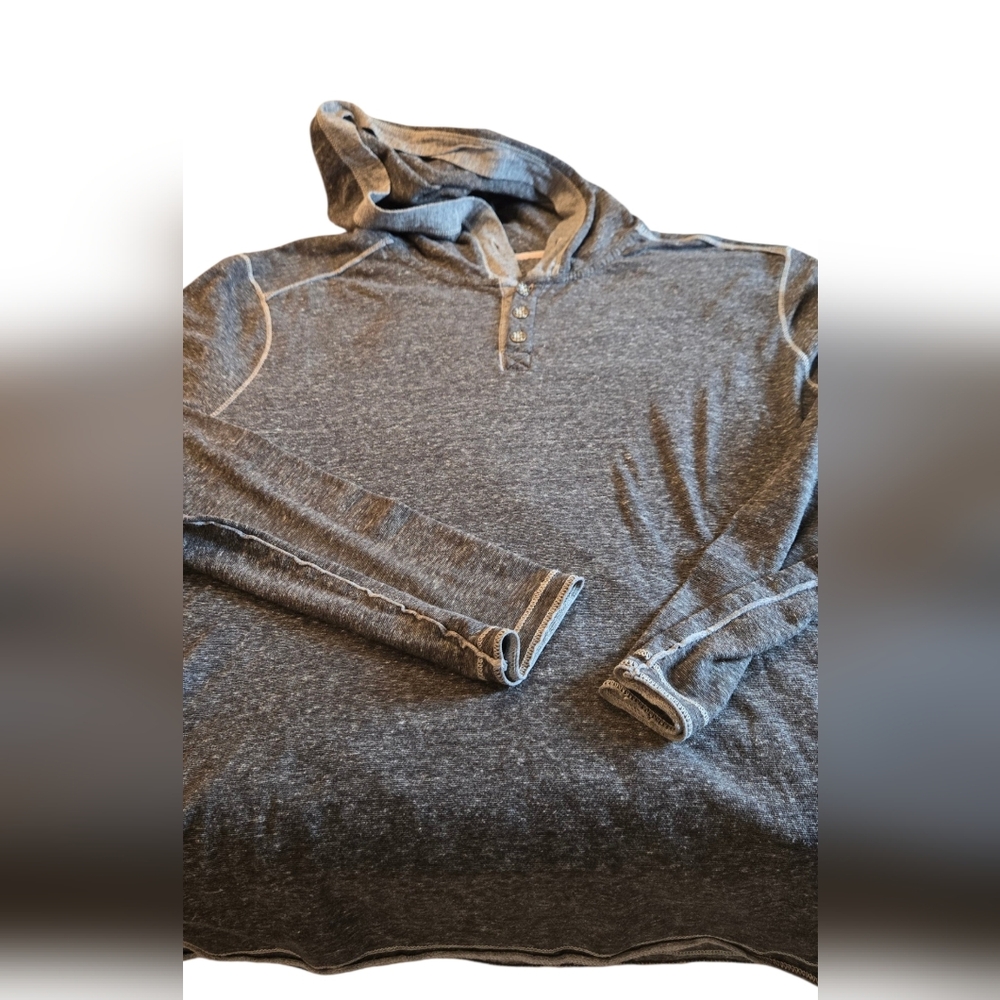 BKE By Buckle Long Sleeve Hooded Shirt Size Large